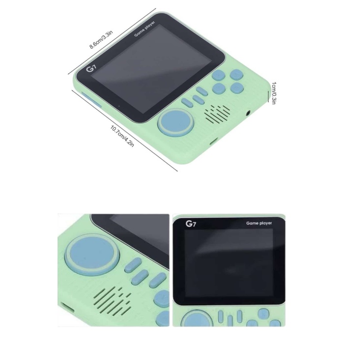 666 Oyunlu Retro El Konsolu Atari 3.5 İnç Taşınabilir Oyun Konsolu -