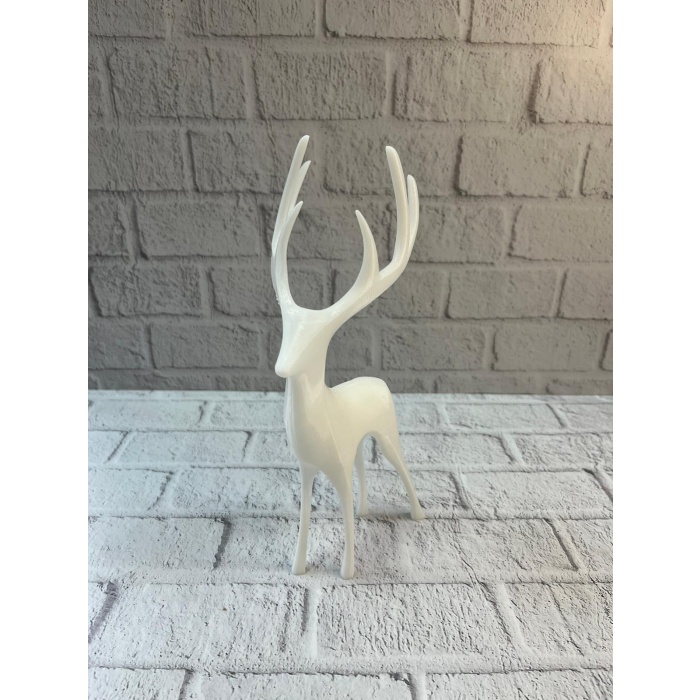 GEYİK FİGÜRÜ BEYAZ -