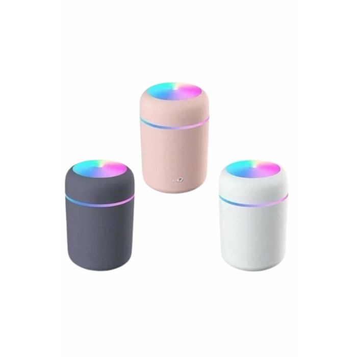 Hava Nemlendirici Buhar Makinesi Led Işıklı USB Dekoratif Nemlendirici -