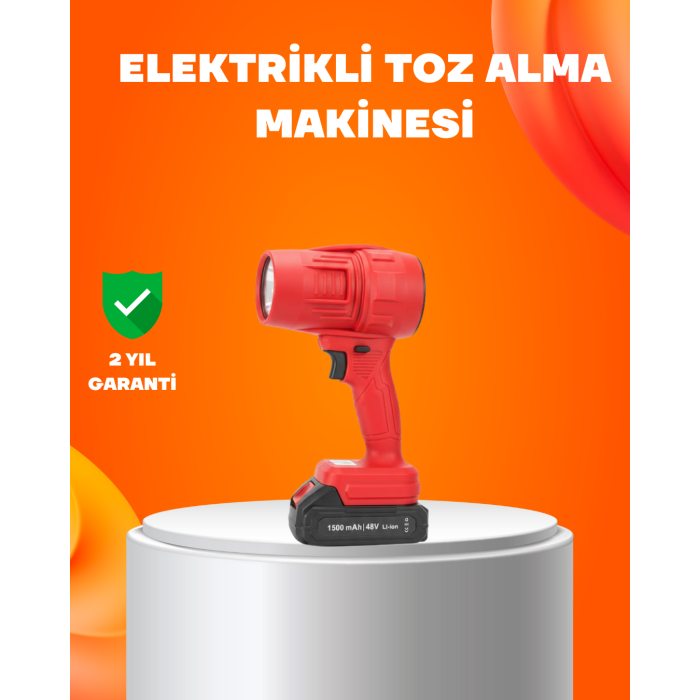 Elektrikli Toz Alma Cihazı Güçlü Hava Üfleme ve Derin Temizlik -