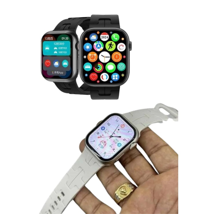 Akıllı Saat Android ve İOS Uyumlu Plastik Kordon Yeni Nesil -