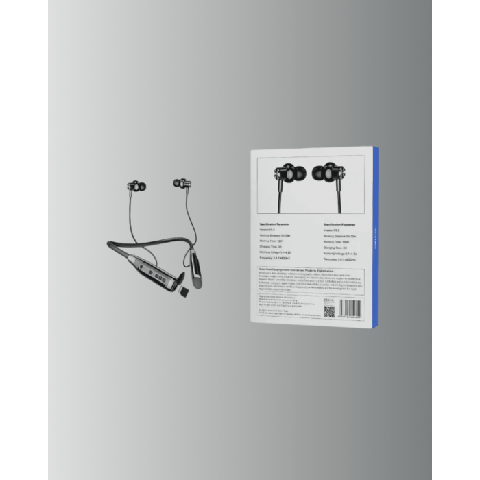 Bluetooth 5.0 Kablosuz Kulaklık – Uzun Pil Ömrü ve Ergonomik Tasarım -