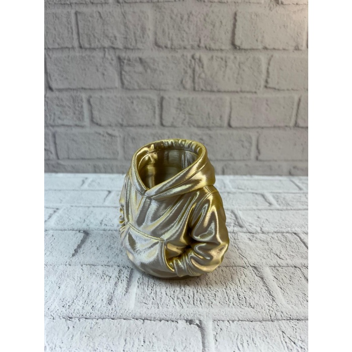 Dekoratif Gold Hoodie Kalemlik 10x10 cm -