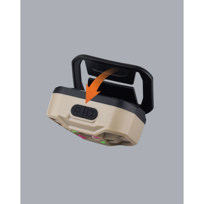 Uzun Menzilli Sensörlü LED Kafa Lambası Kamp ve Yürüyüş -