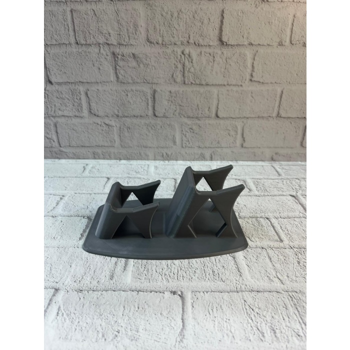 İkili Gamepad Tutucu Antrasit 7x18 cm Oyun Aksesuarı -