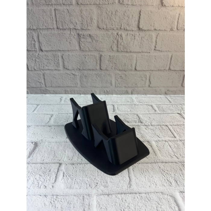 Siyah İkili Gamepad Tutucu 7x18 cm Oyun Aksesuarı -