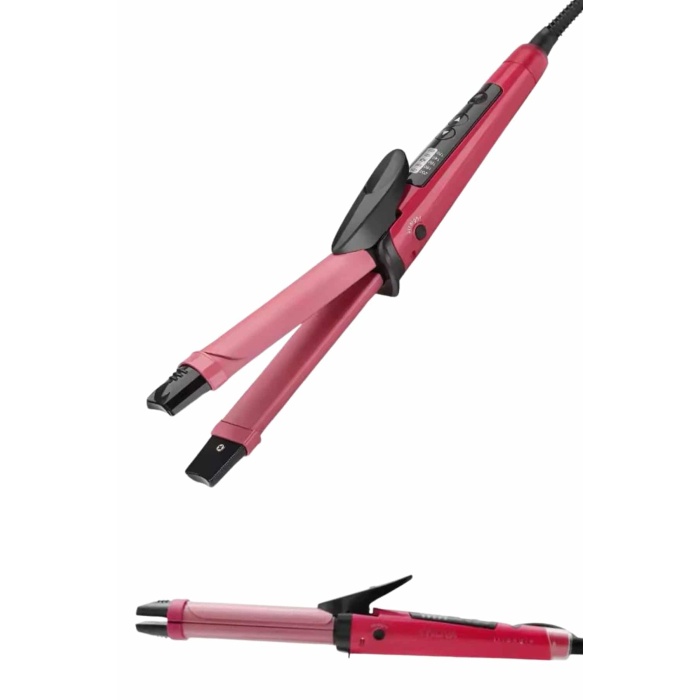 Saç Şekillendirici Düzleştirici ve Maşa Özellikli Şekillendirici Seramik Kaplama -