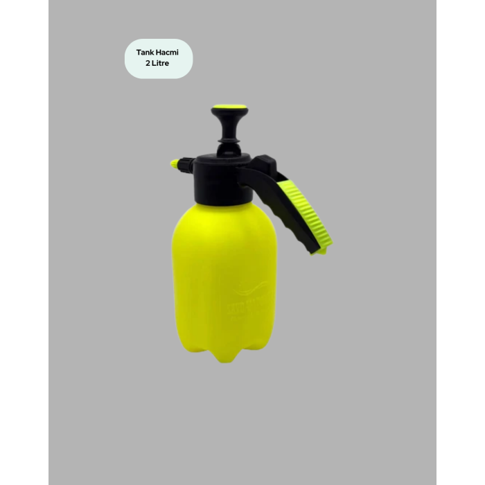 Basınçlı El Pompası 2 Litre Bakır Nozul Ayarlı Jet ve Dağınık Atım -