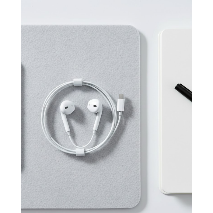 Kablolu Type C Kulak İçi Kulaklık Kristal Netliğinde Ses Kalitesi -