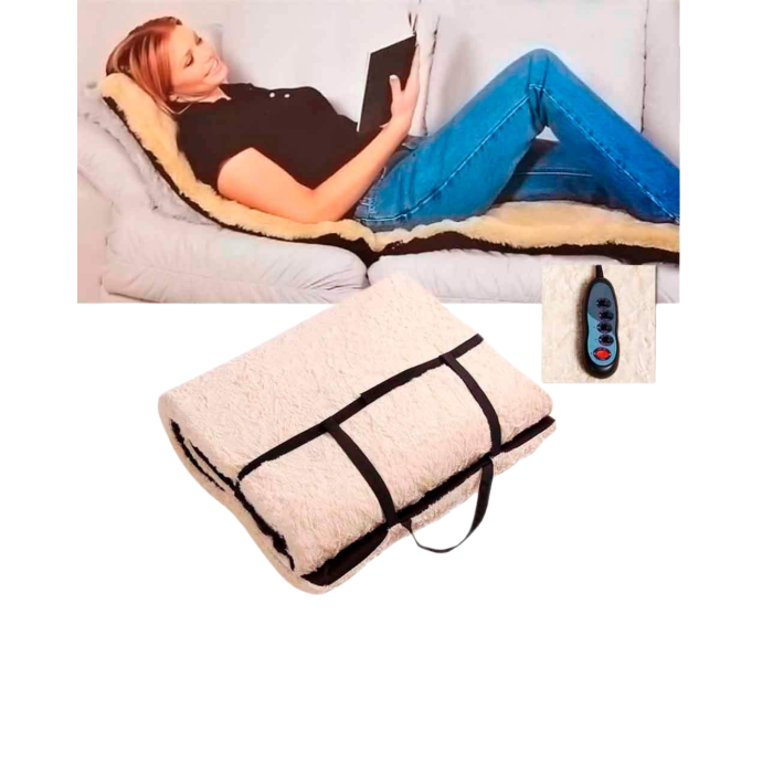 Full Body Masaj Minderi Isı ve Titreşim Destekli -