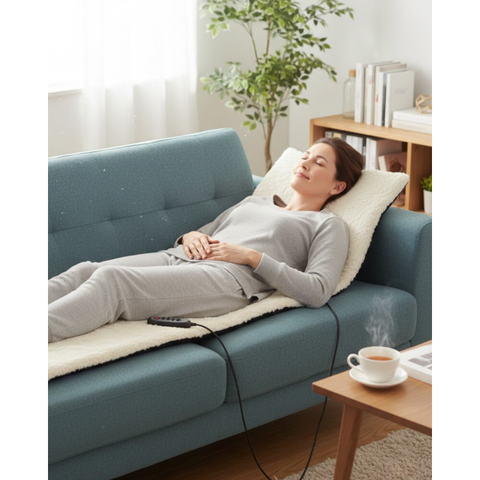 Vücut Masaj Matı Isı Terapili ve Çok Bölgeli Masaj -