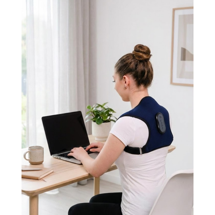 Medikal Destekli Akıllı Sırt Duruş Düzeltici Isıtmalı Masaj Kemeri -