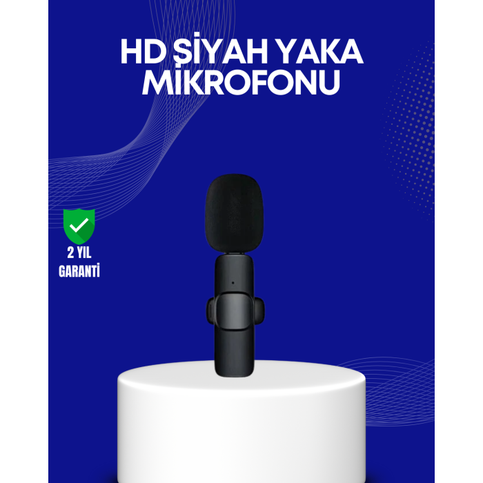 Lightning Girişli 2’li Kablosuz Yaka Mikrofonu Çift Kişilik Kayıt -