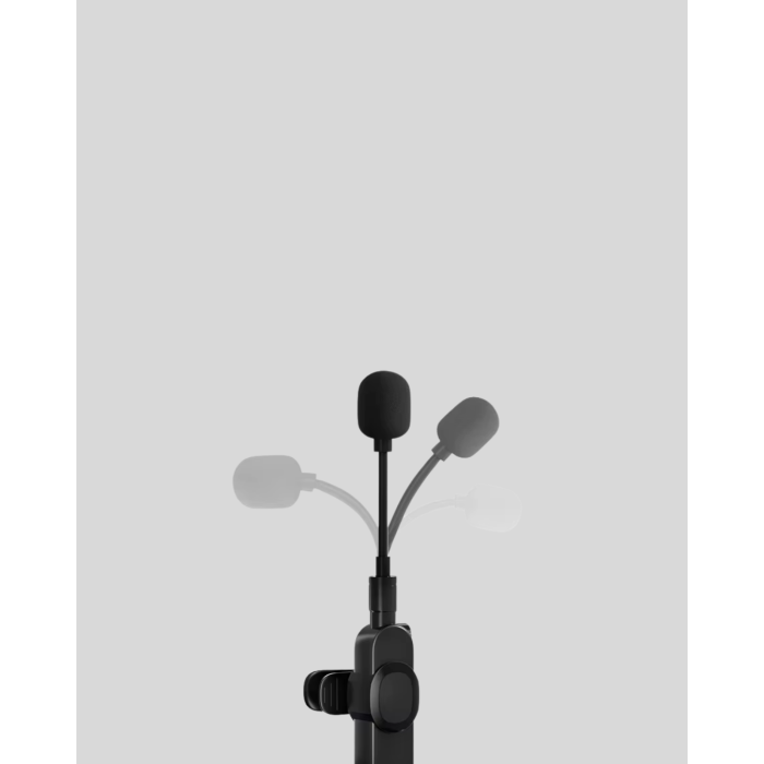 Bluetooth 5.2 Kablosuz Mikrofon – 360° Ses Algılama, Gürültü Engelleme, 4 Saat Çalışma -