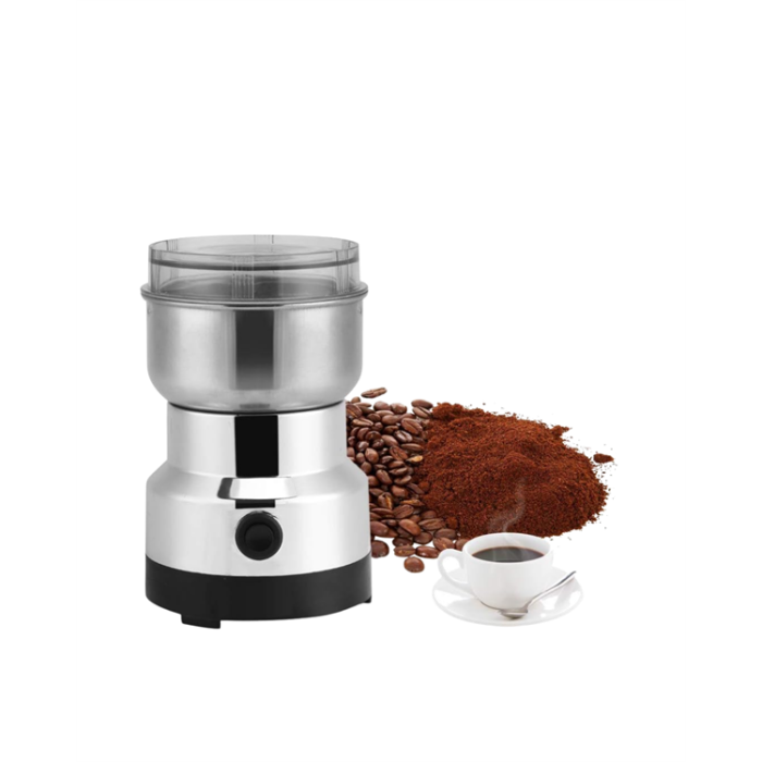 Elektrikli Sessiz Kahve Öğütücü | Çok Fonksiyonlu, 200W, AB Fişli, Kolay Temizlenir -