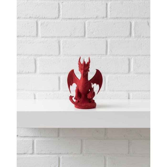 Kırmızı Ejderha Biblo 12 cm -