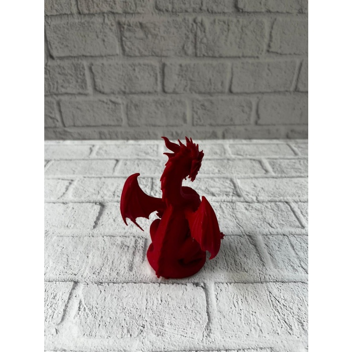 Kırmızı Ejderha Biblo 12 cm -