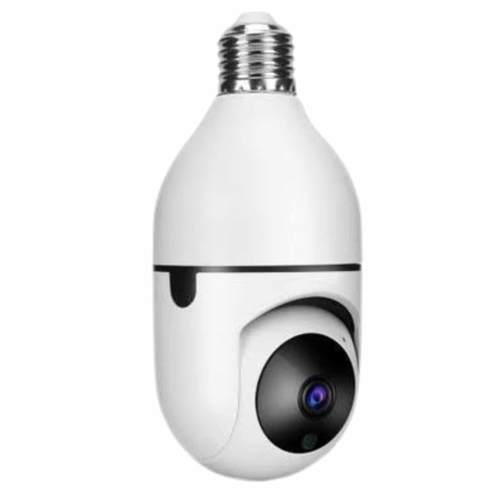 Güvenlik Kamerası Wi-Fi Özellikli 360 Derece Full Hd 1080p Ampül Kamera -