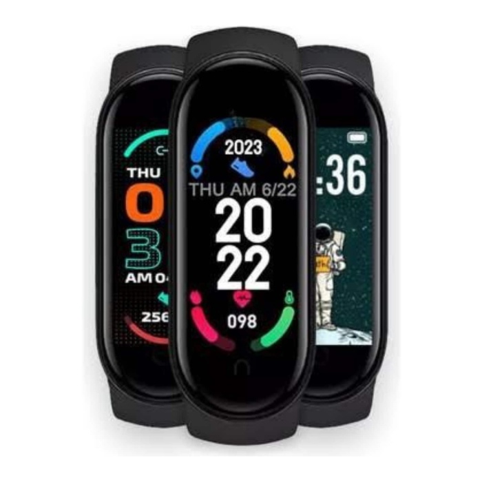 Akıllı Uyumlu Bileklik M6 Adımsayar Spor Modları Çağrı Görme Türkçe Menü -