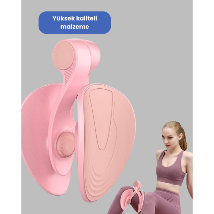 Evde Kullanıma Uygun Uyluk Kalça ve Pelvik Egzersiz Aleti -