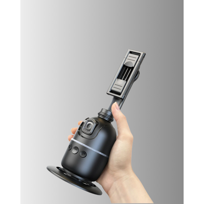 Yüz Takipli 360° Akıllı Gimbal Telefon ve Aksiyon Kamera Uyumlu -