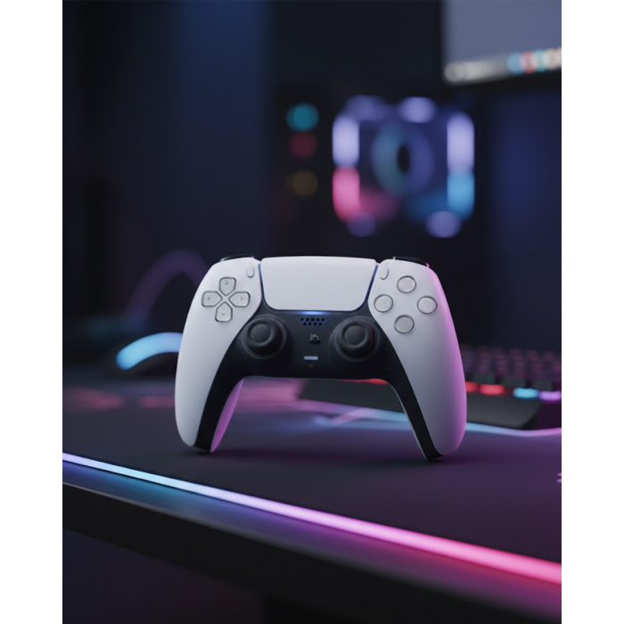 PS5 Uyumlu Kablosuz Oyun Kolu Sessiz Tuşlar ve Güçlü Performans -