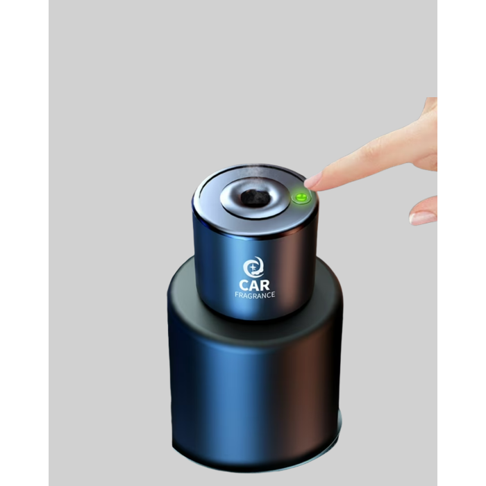 Bardaklık Uyumlu Şarjlı Oto Koku Aparatı Esans Dahil -