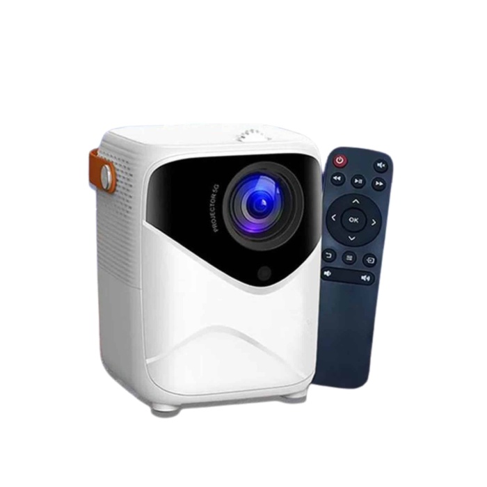 Projeksiyon Ev Sineması Bluetooth 4k HD Kaliteli Görüntü Kumandalı -