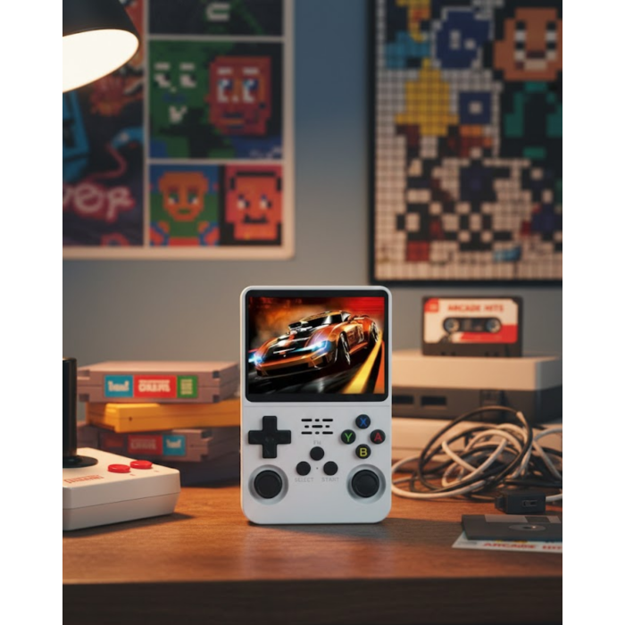 Klasik Oyun Konsolu 64 Bit İşlemci ve Çift Kart Girişi Özellikli -