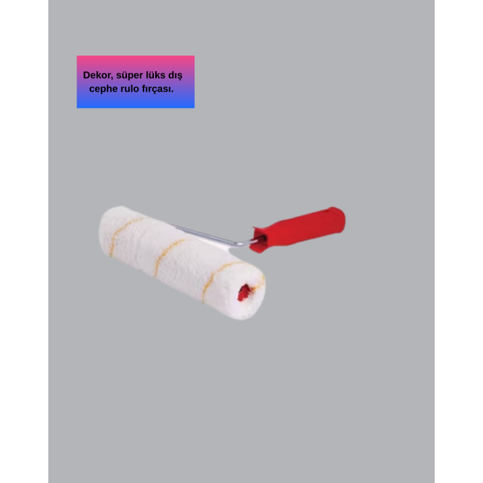 5’li Detay Boya Rulo Takımı Pürüzsüz Yüzey İçin İdeal -