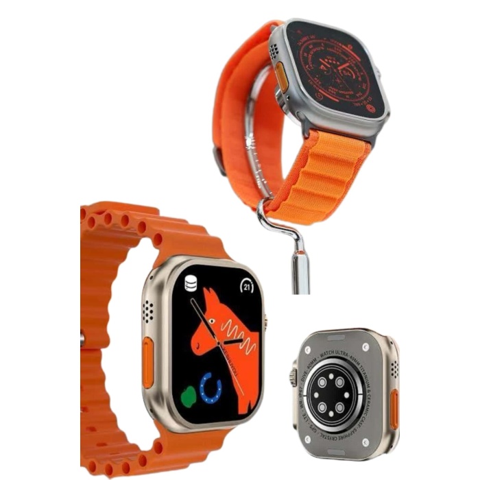 Yeni Nesil Bluetooth Bağlantılı Akıllı Saat Sosyal Medya Girişli Uyku Takibi -