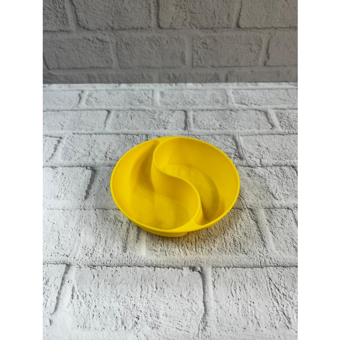 Sarı Çerezlik Kase Seti 4 Adet 3x12 cm -