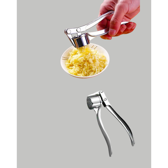 Metal Sarımsak Ezici Ergonomik Tutma ve Güçlü Presleme -
