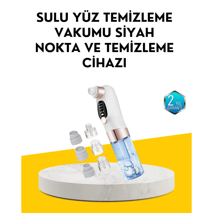 Çok Fonksiyonlu Cilt Bakım Cihazı – Siyah Nokta, Gözenek ve Akne Temizleyici -