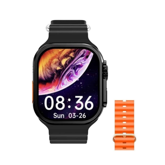 2025 Model Akıllı Saat Çift Kordon Ios Ve Android Arama Cevaplama Sesli Asistan -