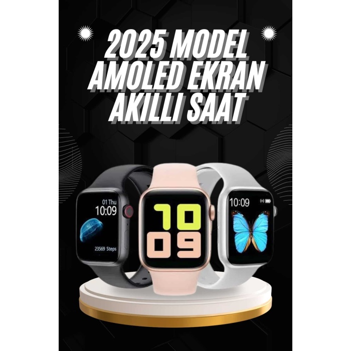 Arama Cevaplayabilen Akıllı Saat Bluetooth Bağlantılı Sosyal Medya Girişli -