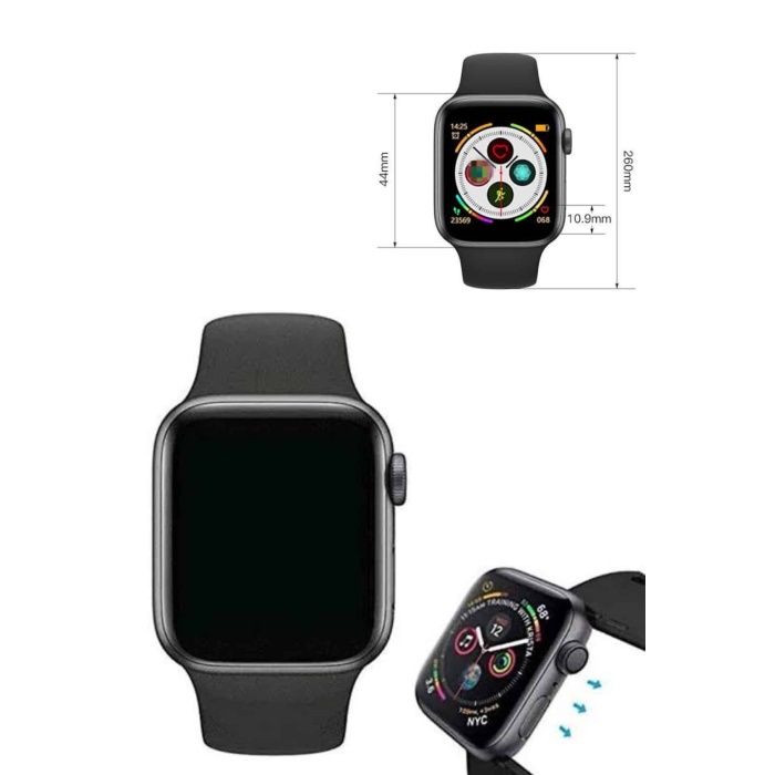 Arama Cevaplayabilen Akıllı Saat Bluetooth Bağlantılı Sosyal Medya Girişli -