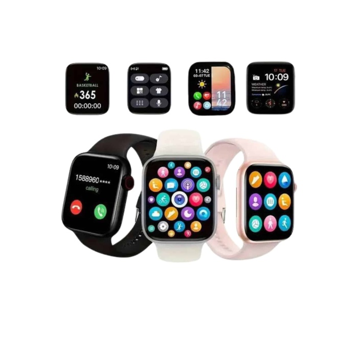 Akıllı Saat Çok Fonksiyonlu Uyku Takibi Adımsayar Nabız Ölçer Arama Cevaplayan -