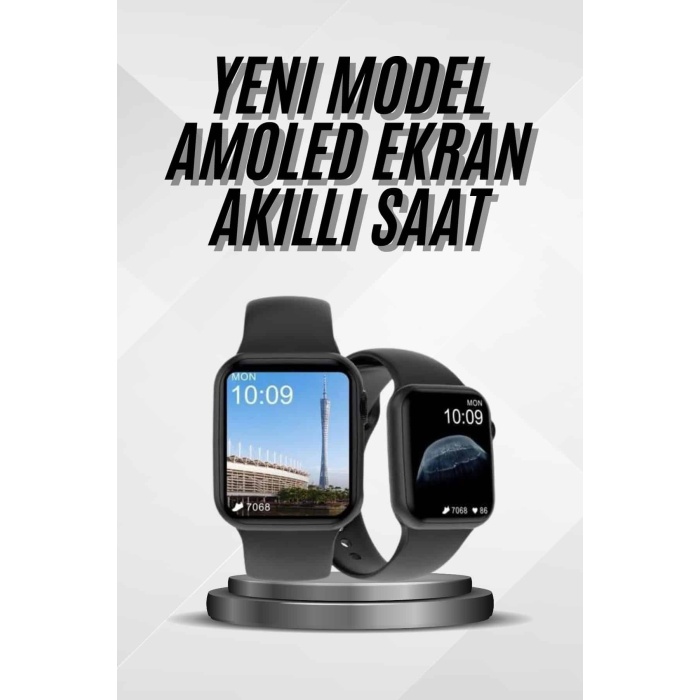 Akıllı Saat Çok Fonksiyonlu Uyku Takibi Adımsayar Nabız Ölçer Arama Cevaplayan -