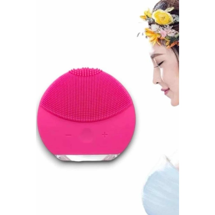 Titreşimli Yüz Masaj Aleti Titreşimli Makyaj Temizleme Cihazı -