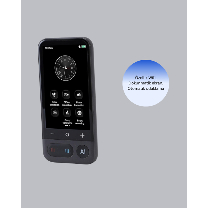 Fotoğraf Tanıma ve Konuşma Çevirili Akıllı Tercüman -