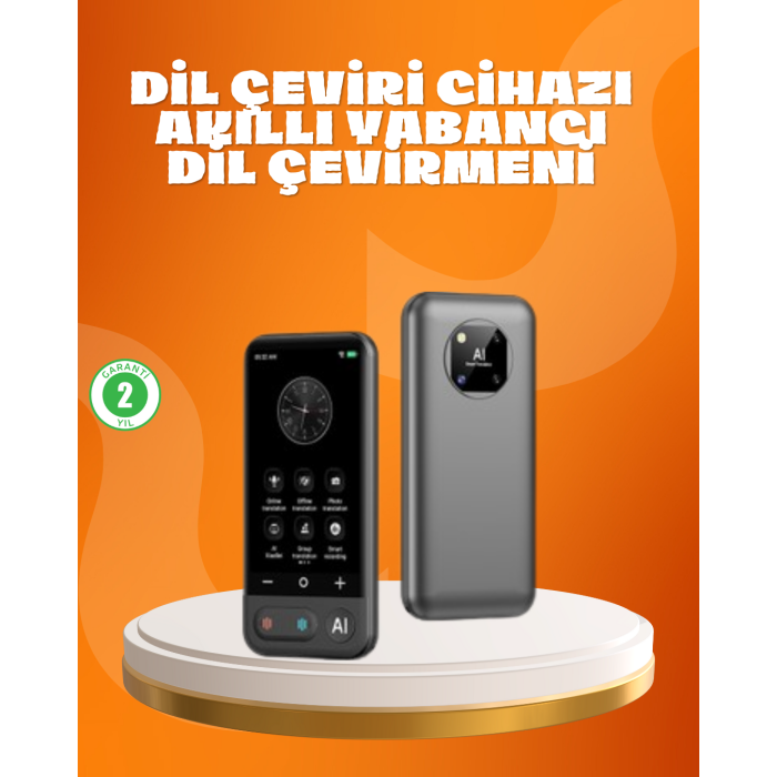 Seyahat ve İş İçin Çok Dilli Taşınabilir Çeviri Makinesi -