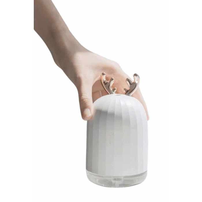 Led Işıklı Hava Nemlendirici Buhar Makinesi Dekoratif Aromaterapi -