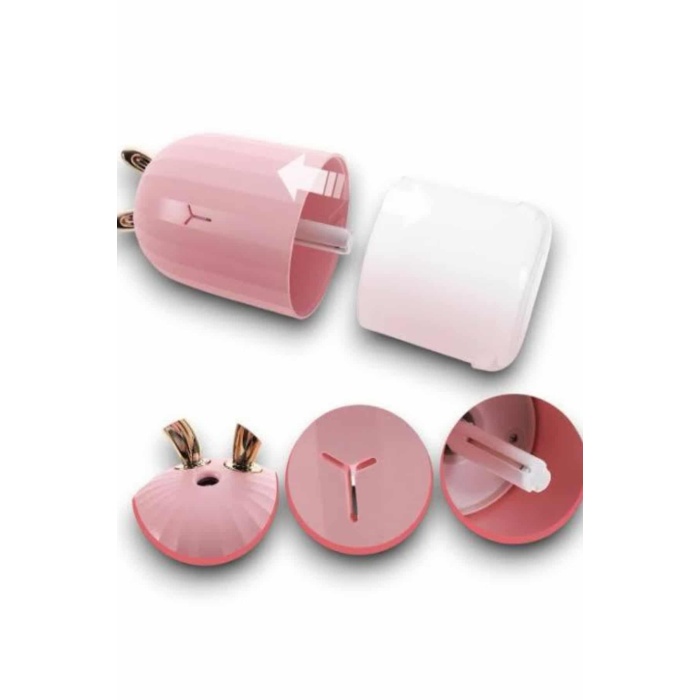 Led Işıklı Hava Nemlendirici Buhar Makinesi Dekoratif Aromaterapi -