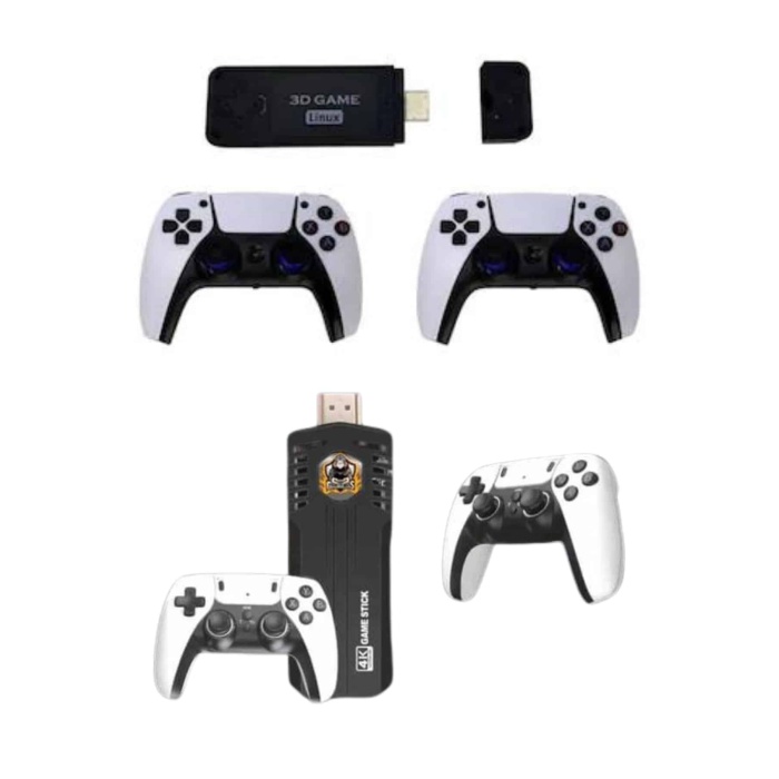 20.000 Oyunlu Kablosuz Çift Kol Retro Oyunlar Çift Kollu Game Stick -