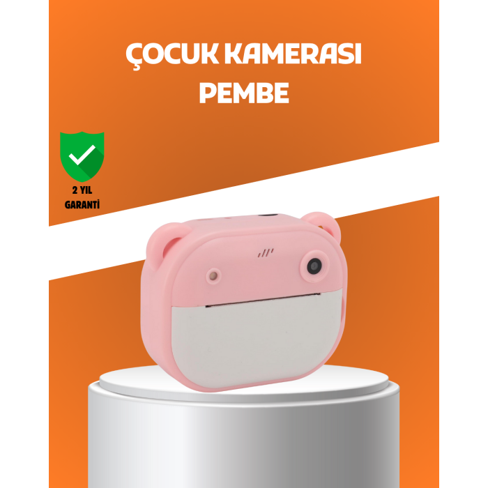 Termal Baskılı HD Şipşak Kamera 24MP Çift Lensli 32GB Hafızalı -