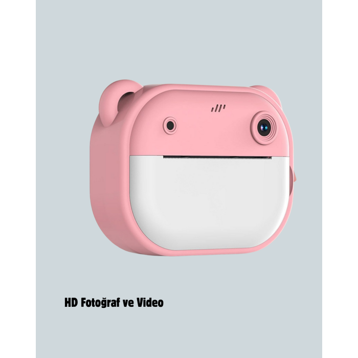 Termal Baskılı HD Şipşak Kamera 24MP Çift Lensli 32GB Hafızalı -