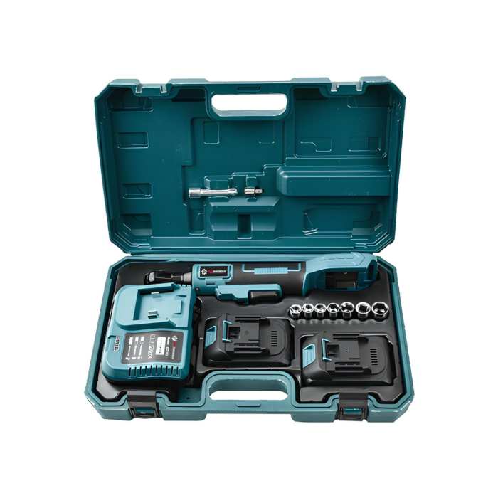 Yandan Sıkma Somun İçin Akülü Cırcır Anahtar Dar Alan Uyumlu -