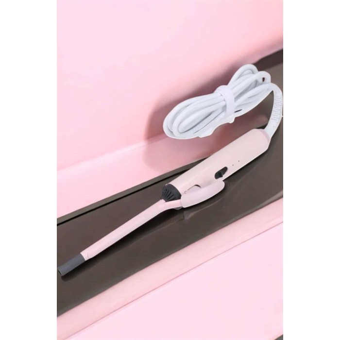 Saç Düzleştirici İnce Bukleler İyon Özelliği Taşınabilir Döner Kablo -