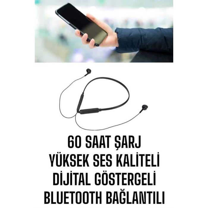 Mikrofonlu Kablolu Bluetooth Kulaklık Yeni Nesil Yüksek Ses Kaliteli -